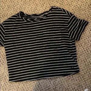 Black striped American Eagle shirt